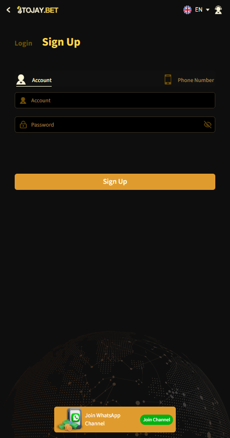 2J Bet login: quick access to your casino account